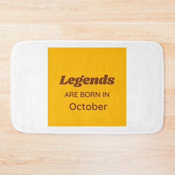 Item preview, Legends are born in October 1 designed and sold by GoEasify.