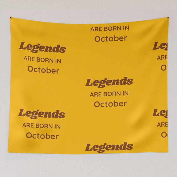 Item preview, Legends are born in October 1 designed and sold by GoEasify.
