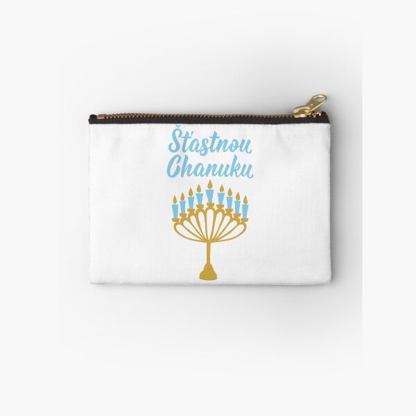 Item preview, Šťastnou Chanuku. Happy Hanukkah - Czech text. Lettering. designed and sold by pidzam4e.