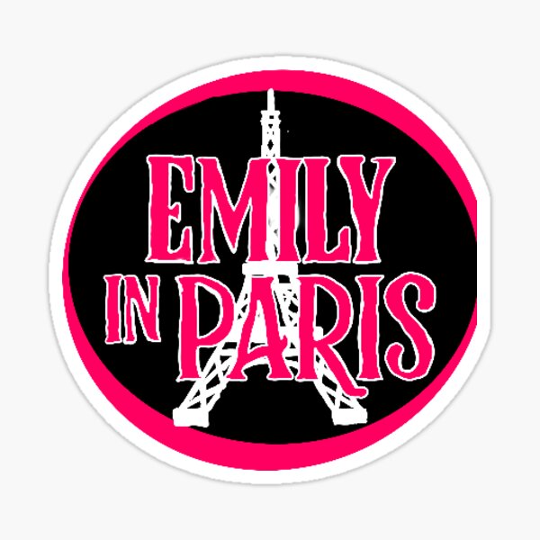 "EMILY IN PARIS" Sticker for Sale by paisleydesigns | Redbubble