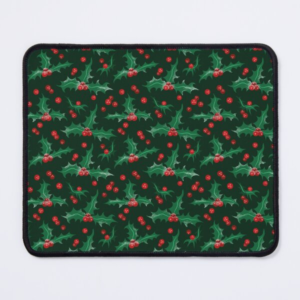 Item preview, Frosty Holly and Berries Pattern - Evergreen designed and sold by Daniel Bevis Design.