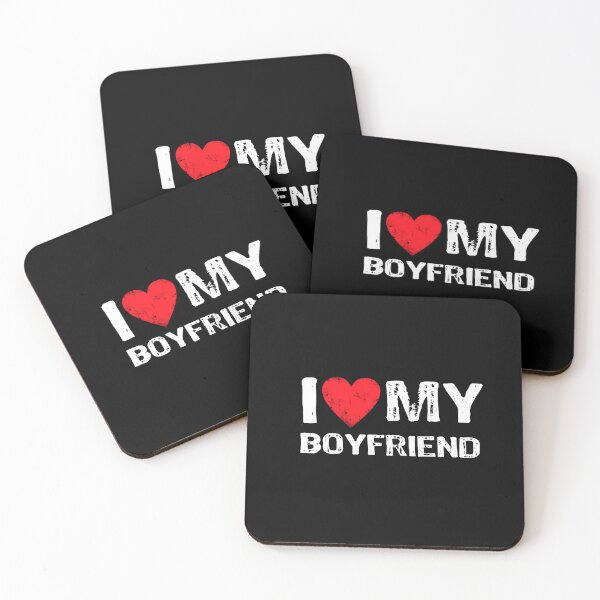 Item preview, I Love My Boyfriend Funny designed and sold by maxarus.