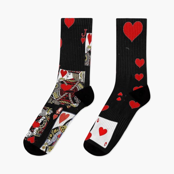 Item preview, BLACK COLOR CASINO SUITES HEARTS PATTERNS designed and sold by sharlesart.