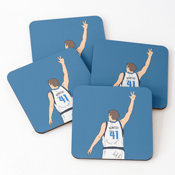 Item preview, Dirk Nowitzki 3 Point Celebration designed and sold by RatTrapTees.