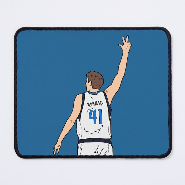 Item preview, Dirk Nowitzki 3 Point Celebration designed and sold by RatTrapTees.