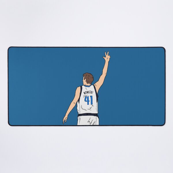 Item preview, Dirk Nowitzki 3 Point Celebration designed and sold by RatTrapTees.