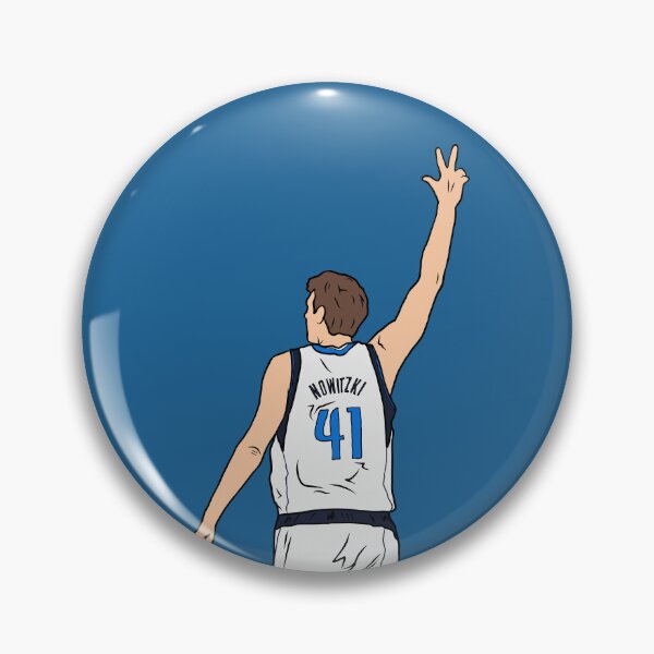 Item preview, Dirk Nowitzki 3 Point Celebration designed and sold by RatTrapTees.