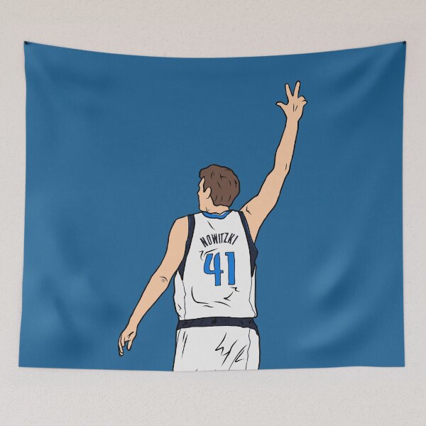 Item preview, Dirk Nowitzki 3 Point Celebration designed and sold by RatTrapTees.