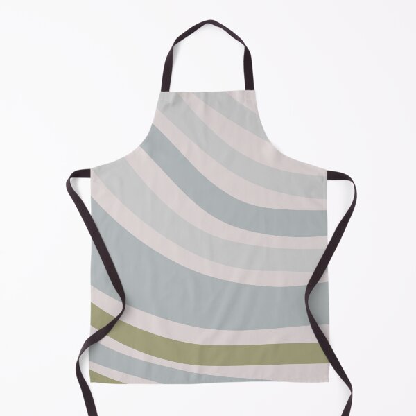 Item preview, Colorful Swirl Wavy Lines Maximalist Pattern Retro Style Cute Aesthetic Muted Teal designed and sold by scorpiolane.