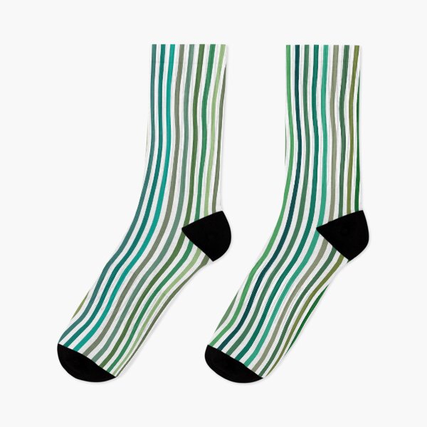 Item preview, Green And White Vertical Stripes designed and sold by MarkTees.
