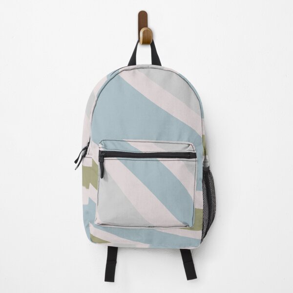Item preview, Colorful Swirl Wavy Lines Maximalist Pattern Retro Style Cute Aesthetic Sky Blue designed and sold by scorpiolane.