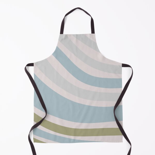 Item preview, Colorful Swirl Wavy Lines Maximalist Pattern Retro Style Cute Aesthetic Sky Blue designed and sold by scorpiolane.