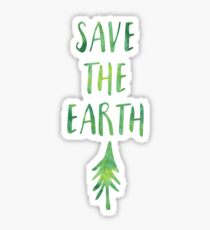 Save the Earth Sticker