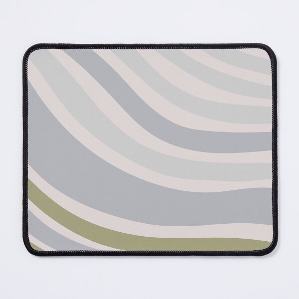 Item preview, Colorful Swirl Wavy Lines Maximalist Pattern Retro Style Cute Aesthetic Stone Blue designed and sold by scorpiolane.