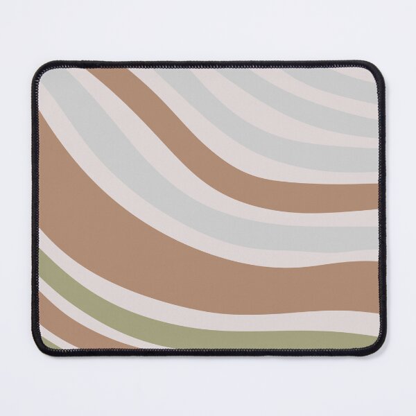 Item preview, Colorful Swirl Wavy Lines Maximalist Pattern Retro Style Cute Aesthetic Brown designed and sold by scorpiolane.