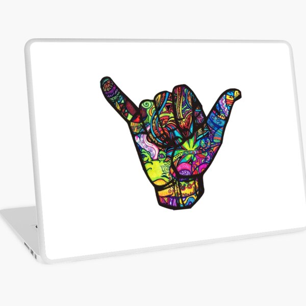 Trippy Shaka Laptop Skin