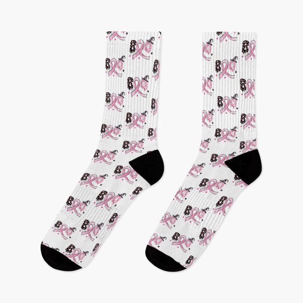 Item preview, BOO With Tiny Witch Hat Black And Pink Breast Cancer Awareness Design designed and sold by Tonya51.