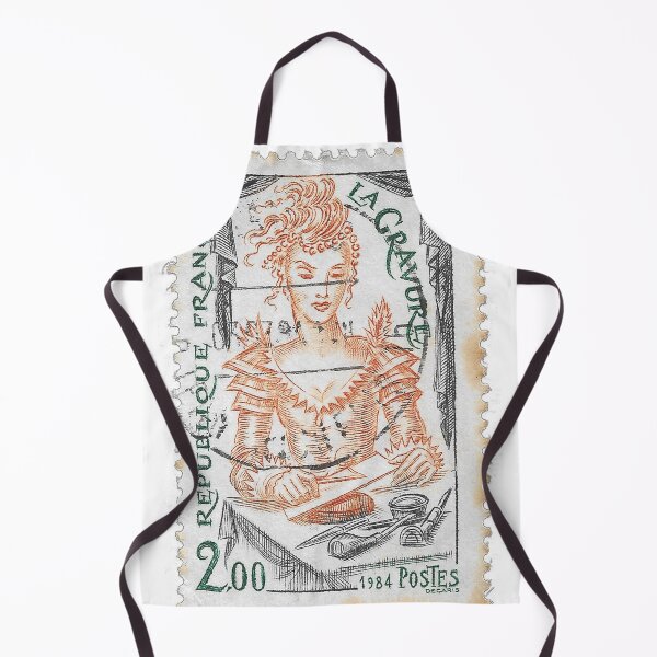 Item preview, La Gravure French Stamp 1984 designed and sold by yousufi.