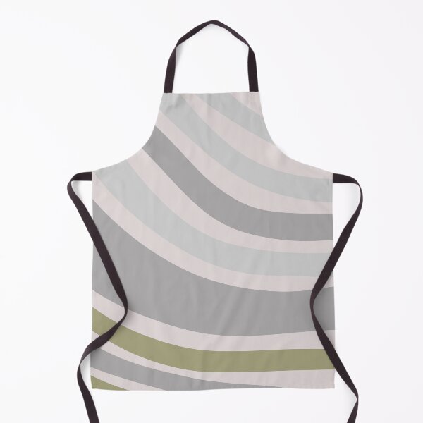 Item preview, Colorful Swirl Wavy Lines Maximalist Pattern Retro Style Cute Aesthetic Gray Taupe designed and sold by scorpiolane.