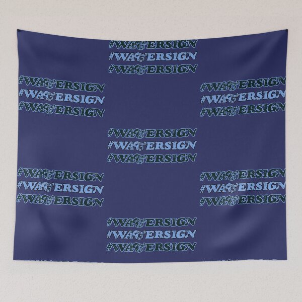Item preview, #Watersign (Rinse Design) designed and sold by T.A.S. BRAND.