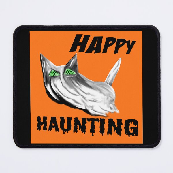 Item preview, Happy Haunting cat in sheet designed and sold by RemieJames.