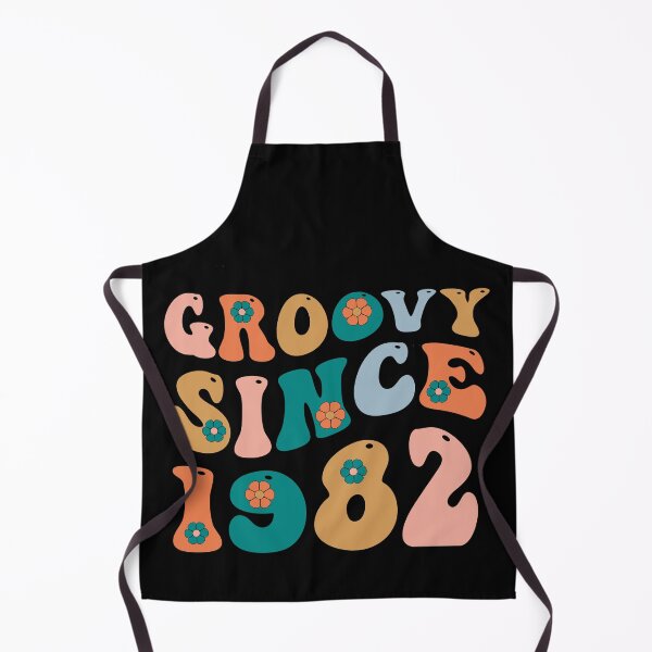 Item preview, Groovy Since 1982 | Made In 1982 | Retro 1982 Birthday | Retro Groovy designed and sold by AMINE ★★★★★.