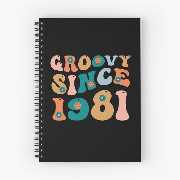 Item preview, Groovy Since 1981 | Made In 1981 | Retro 1981 Birthday | Retro Groovy designed and sold by AMINE  ★★★★★.