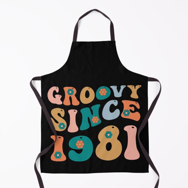 Item preview, Groovy Since 1981 | Made In 1981 | Retro 1981 Birthday | Retro Groovy designed and sold by AMINE ★★★★★.