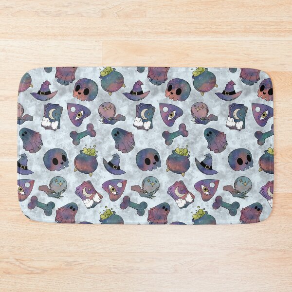 Item preview, Occult Instruments - Spooky Halloween Watercolor Seamless Pattern designed and sold by GenAumonier.