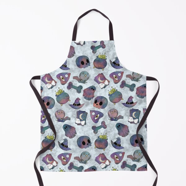 Item preview, Occult Instruments - Spooky Halloween Watercolor Seamless Pattern designed and sold by GenAumonier.