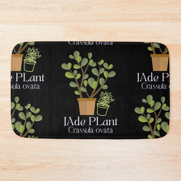 Item preview, Jade Plant Crassula Ovata Color Illustration Design designed and sold by EarthArtDesigns.