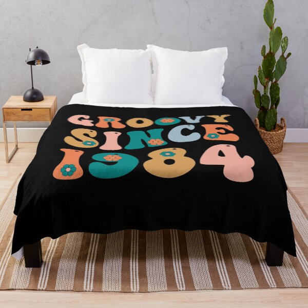Item preview, Groovy Since 1984 | Made In 1984 | Retro 1984 Birthday | Retro Groovy designed and sold by AMINE  ★★★★★.
