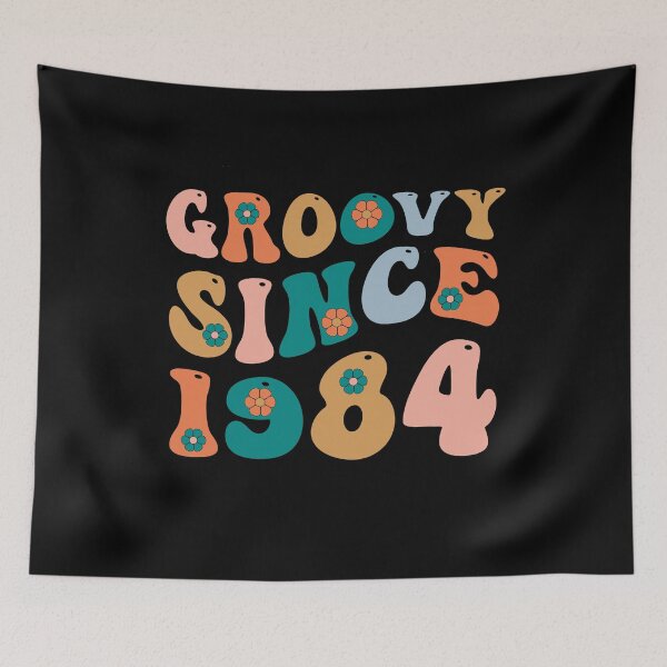 Artikelvorschau, Groovy seit 1984 | Hergestellt im Jahr 1984 | Retro 1984 Geburtstag | Retro-Groove entworfen und verkauft von AMINE ★★★★★.