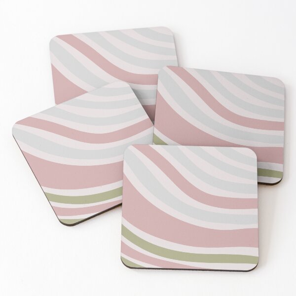 Item preview, Colorful Swirl Wavy Lines Maximalist Pattern Retro Style Cute Aesthetic Pink designed and sold by scorpiolane.