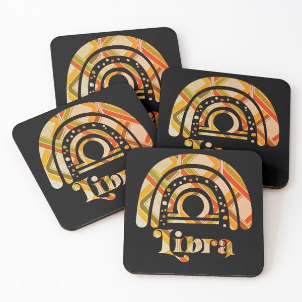 Item preview, Libra Retro Pattern designed and sold by MyStarSign.