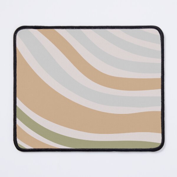 Item preview, Colorful Swirl Wavy Lines Maximalist Pattern Retro Style Cute Aesthetic Peach Yellow designed and sold by scorpiolane.
