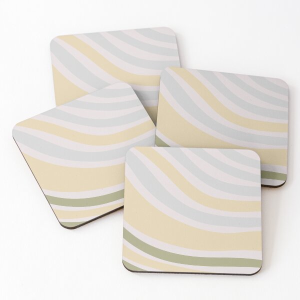 Item preview, Colorful Swirl Wavy Lines Maximalist Pattern Retro Style Cute Aesthetic Yellow designed and sold by scorpiolane.