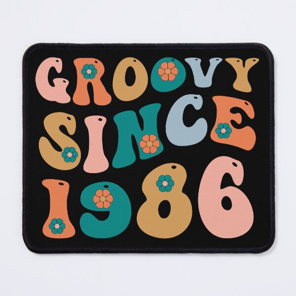 Item preview, Groovy Since 1986 | Made In 1986 | Retro 1986 Birthday | Retro Groovy designed and sold by AMINE  ★★★★★.