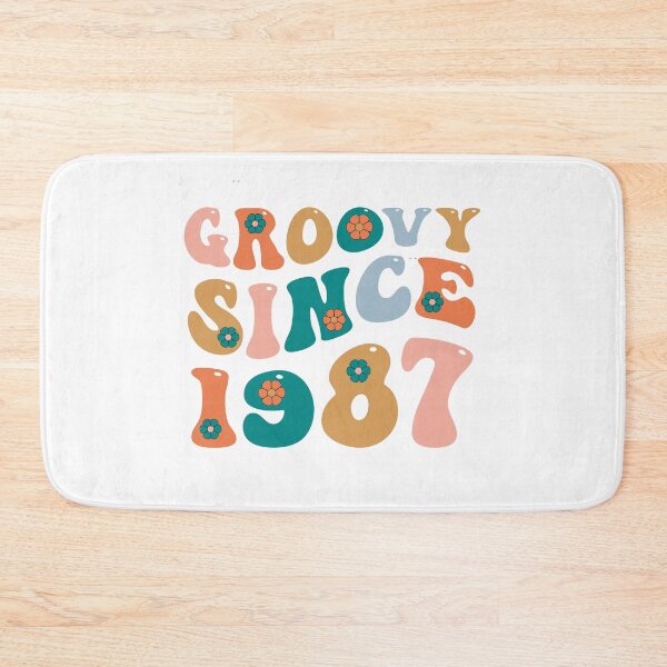Item preview, Groovy Since 1987 | Made In 1987 | Retro 1987 Birthday | Retro Groovy designed and sold by AMINE  ★★★★★.
