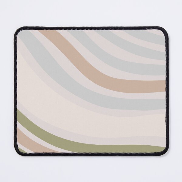 Item preview, Colorful Swirl Wavy Lines Maximalist Pattern Retro Style Cute Aesthetic Cream & Brown designed and sold by scorpiolane.