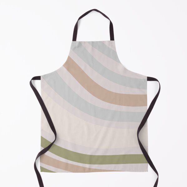 Item preview, Colorful Swirl Wavy Lines Maximalist Pattern Retro Style Cute Aesthetic Cream & Brown designed and sold by scorpiolane.
