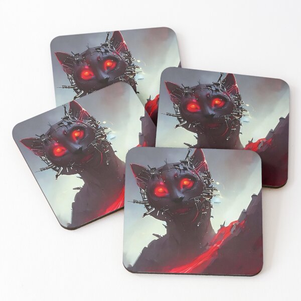 Item preview, Biomechanical cat is watching you designed and sold by Catagraphic.