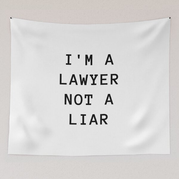 Item preview, Lawyer, not Liar designed and sold by DinoKidzDesigns.