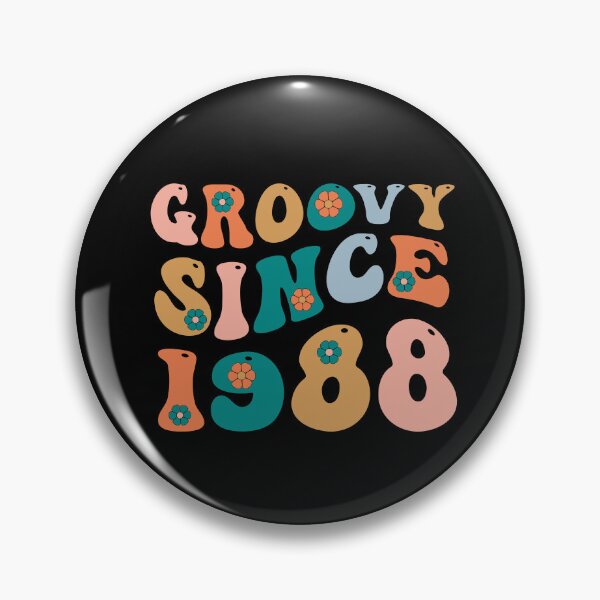 Artikelvorschau, Groovy seit 1988 | Hergestellt im Jahr 1988 | Retro 1988 Geburtstag | Retro-Groove entworfen und verkauft von AMINE  ★★★★★.