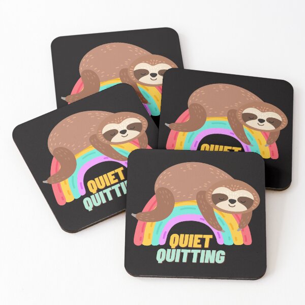 Item preview, Quiet Quitting Sloth designed and sold by Kubala.
