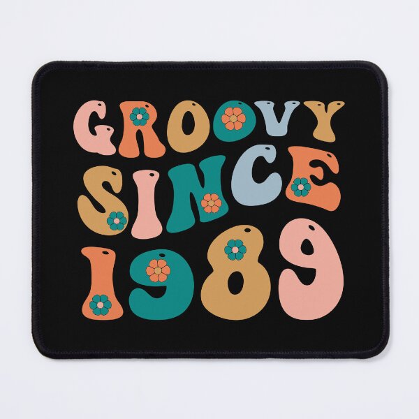 Item preview, Groovy Since 1989 | Made In 1989 | Retro 1989 Birthday | Retro Groovy designed and sold by AMINE ★★★★★.