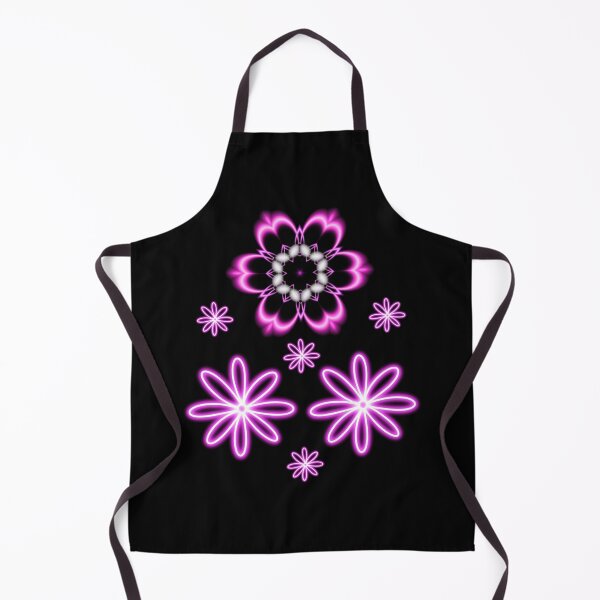 Item preview, Neon flower wallpaper designed and sold by The Love Quill.
