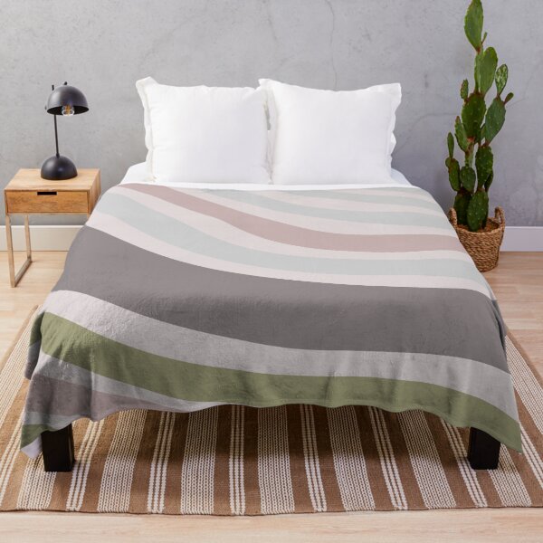 Item preview, Colorful Swirl Wavy Lines Maximalist Pattern Retro Style Cute Aesthetic Pink & Gray designed and sold by scorpiolane.