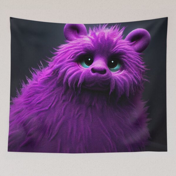 Item preview, Purple Monster designed and sold by Silow-Art.