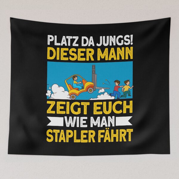 Item preview, I was left Unsupervised - Forklift driver designed and sold by Ibu83.